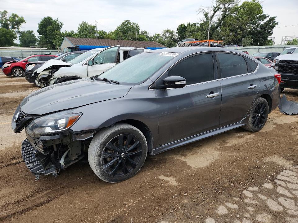 NISSAN SENTRA 2018 with VIN 3N1AB7AP6JY237153 - Photo from auction
