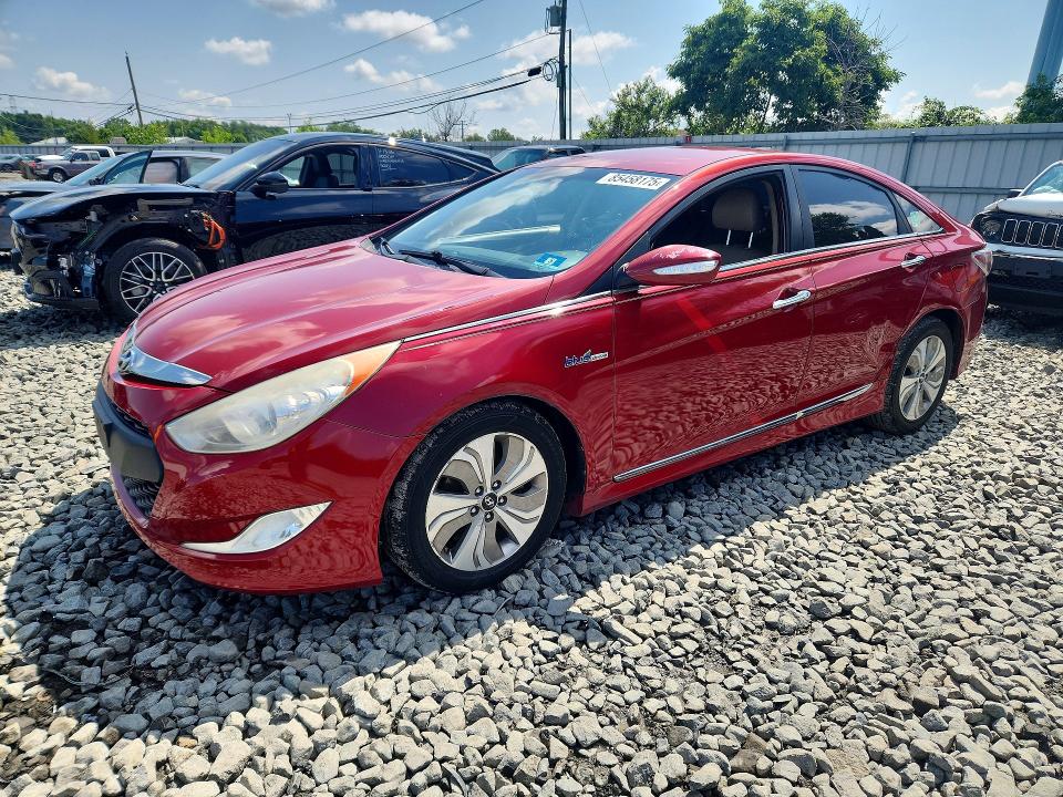 HYUNDAI SONATA 2013 with VIN KMHEC4A42DA098000 - Photo from auction