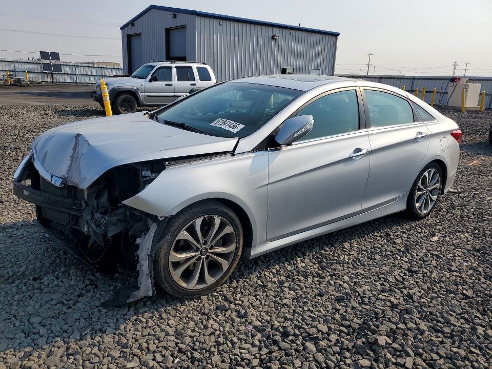 HYUNDAI SONATA 2014 with VIN 5NPEC4AB8EH857875 - Photo from auction
