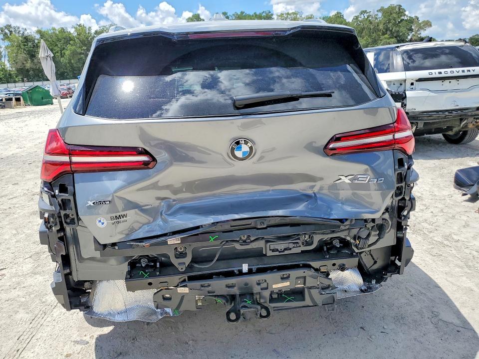 Photo 6 from auction – 2025 BMW X3 with VIN 5UX53GP06S9104260