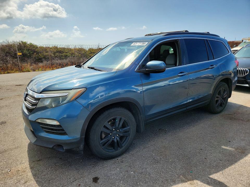 HONDA PILOT 2016 with VIN 5FNYF5H39GB043759 - Photo from auction
