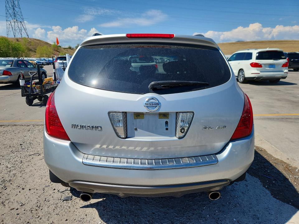 Photo 6 from auction – 2007 NISSAN MURANO with VIN JN8AZ08W87W604331