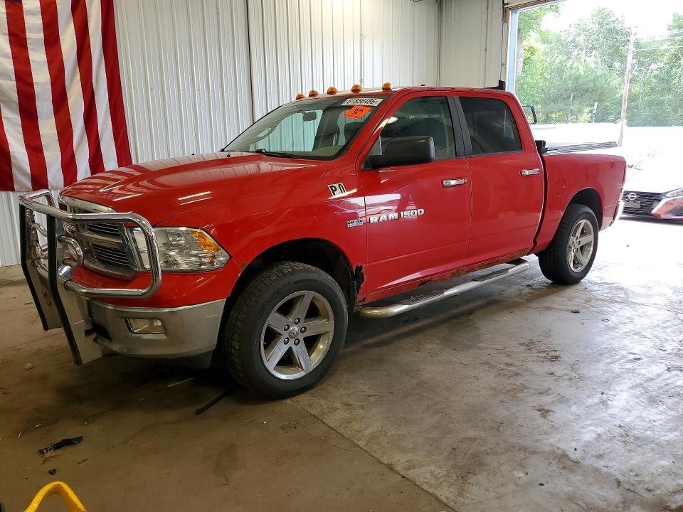 DODGE RAM 1500 2012 with VIN 1C6RD7LT5CS345812 - Photo from auction