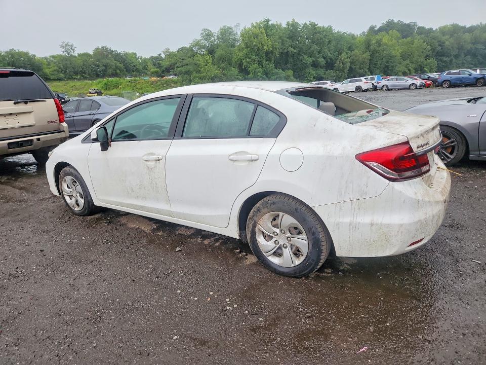 Photo 2 from auction – 2013 HONDA CIVIC with VIN 2HGFB2F5XDH522656