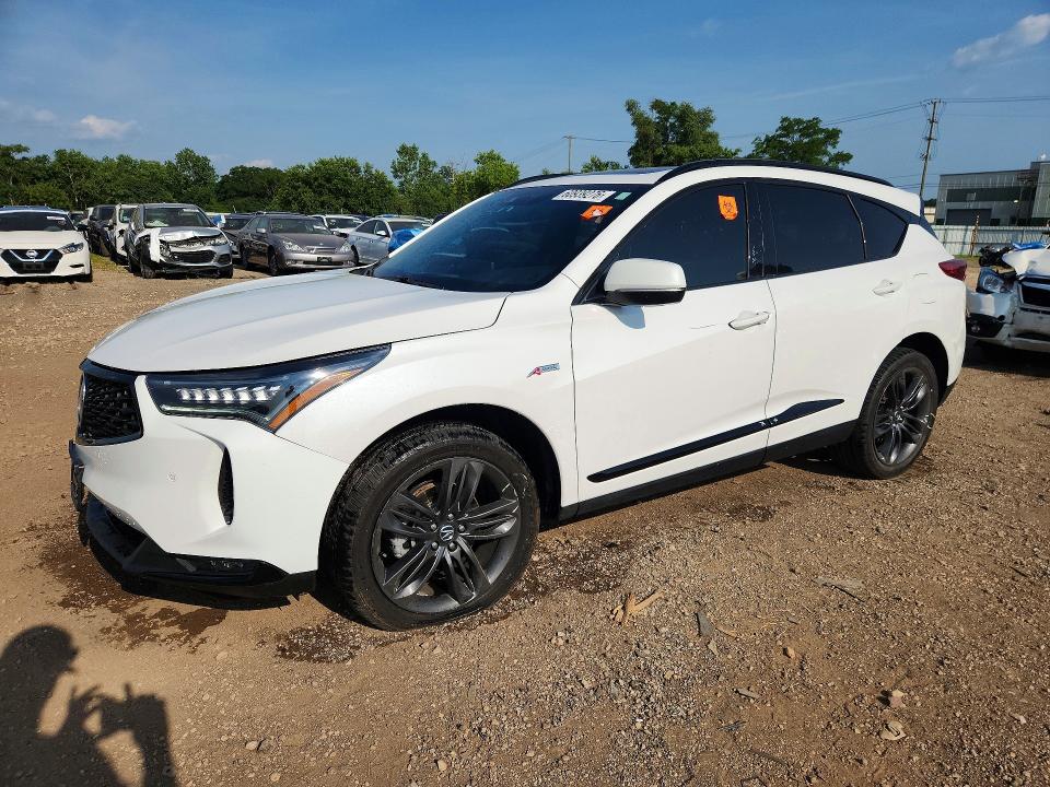 ACURA RDX 2022 with VIN 5J8TC2H67NL015238 - Photo from auction