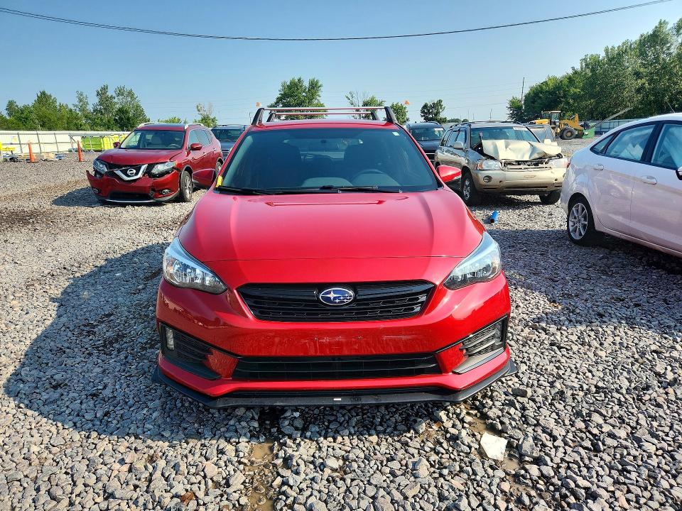 Photo 5 from auction – 2022 SUBARU IMPREZA with VIN 4S3GTAJ62N1702854