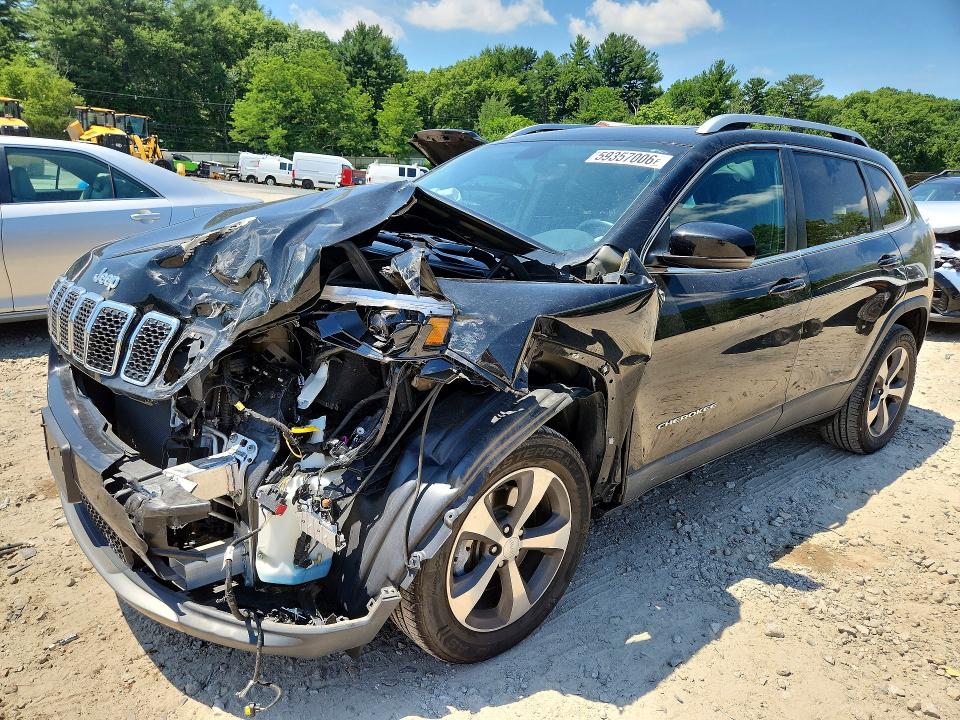 JEEP CHEROKEE 2019 with VIN 1C4PJMDX2KD251141 - Photo from auction