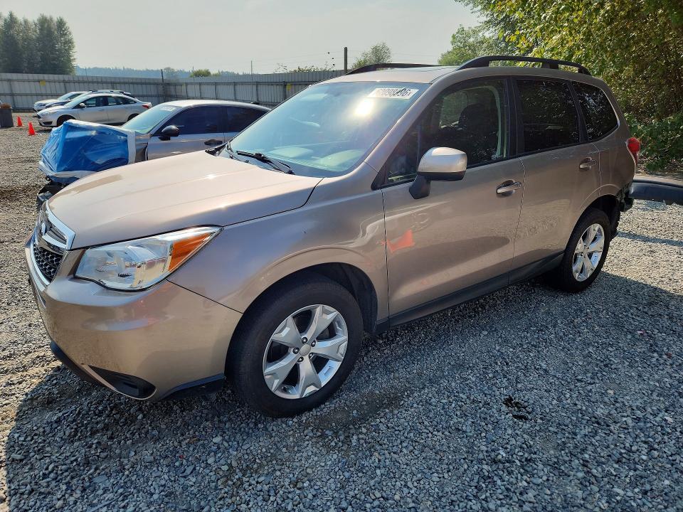 SUBARU FORESTER 2014 with VIN JF2SJAEC9EH496716 - Photo from auction