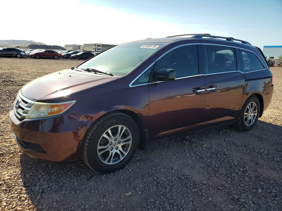 HONDA ODYSSEY 2011 с VIN 5FNRL5H61BB032531 - Снимка от търг