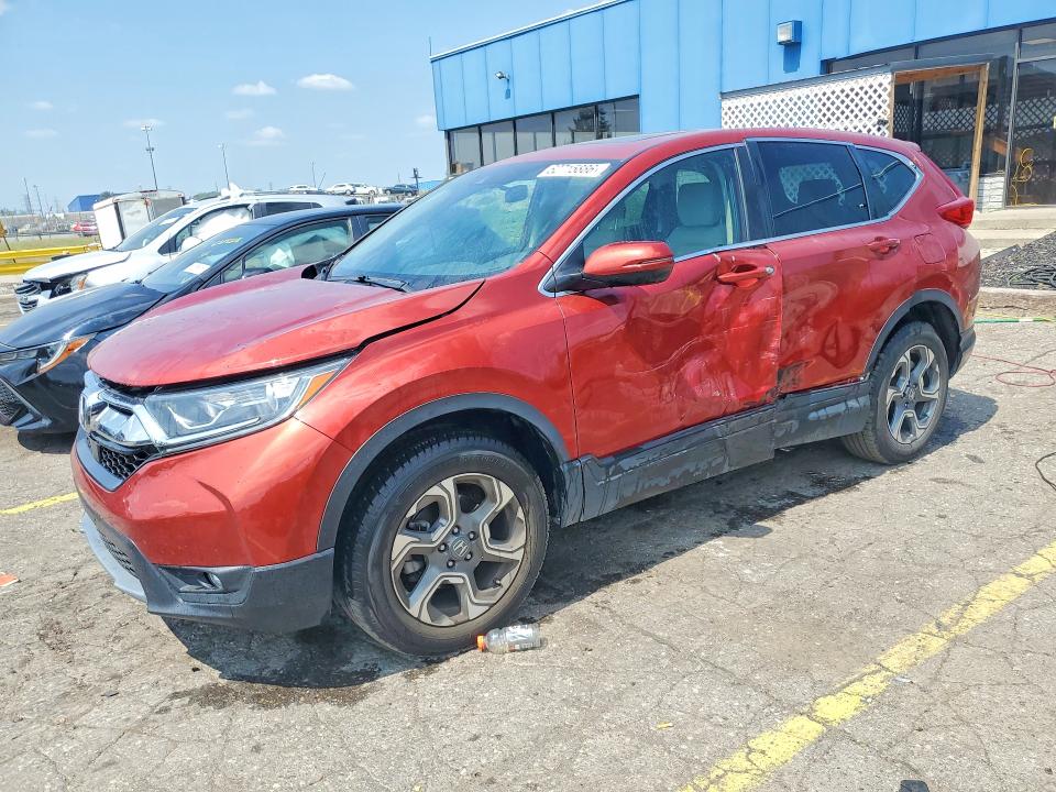 HONDA CR-V 2017 with VIN 5J6RW2H52HL063770 - Photo from auction