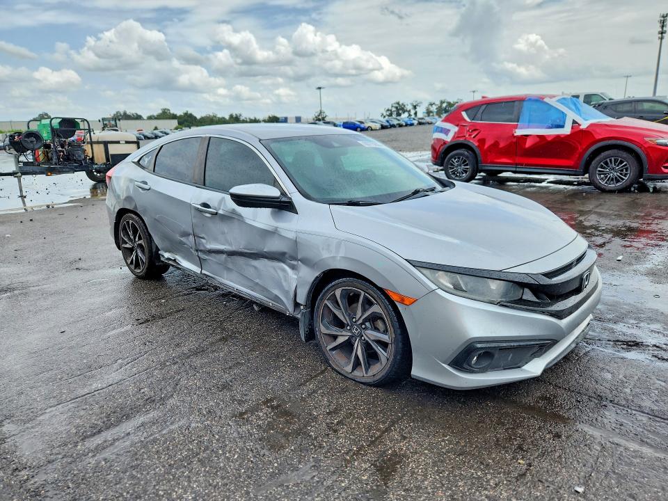 Photo 4 from auction – 2020 HONDA CIVIC with VIN 2HGFC2F88LH521236