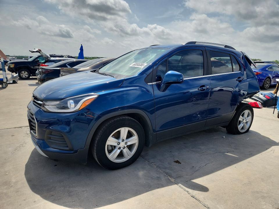 CHEVROLET TRAX 2020 with VIN 3GNCJLSB9LL321561 - Photo from auction