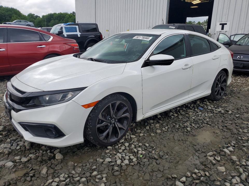 HONDA CIVIC 2020 with VIN 2HGFC2F87LH517176 - Photo from auction