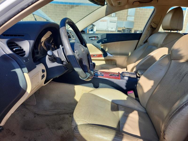Photo 7 from auction – 2007 LEXUS IS 250 with VIN JTHBK262572028607