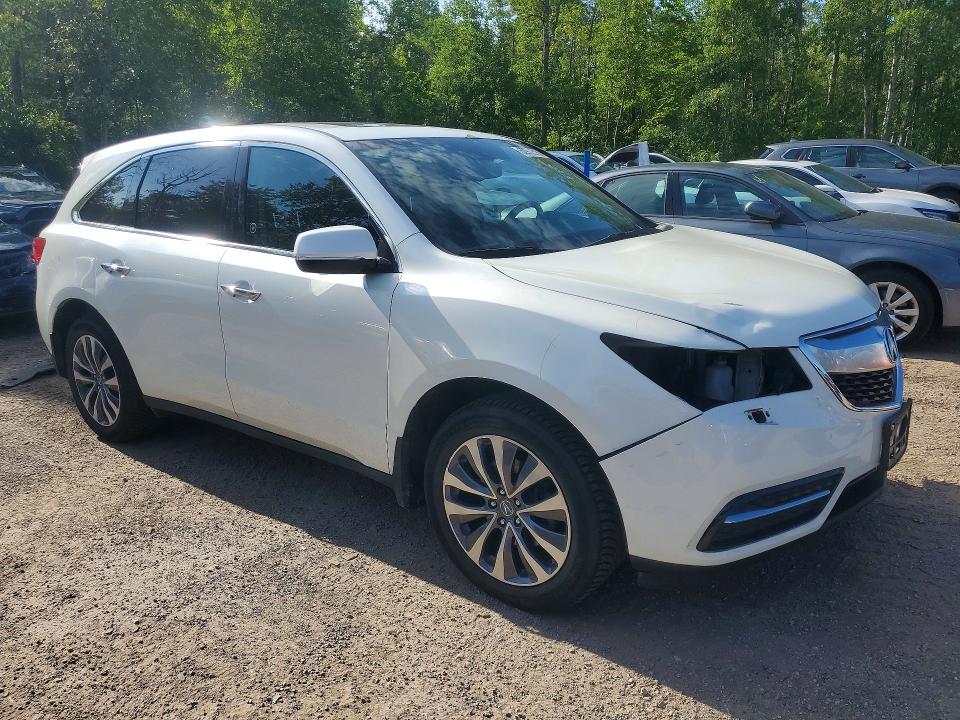 Photo 4 from auction – 2014 ACURA MDX with VIN 5FRYD4H6XEB507549