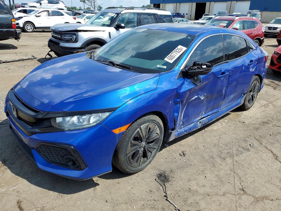 Photo 1 from auction – 2017 HONDA CIVIC with VIN SHHFK7H52HU203075