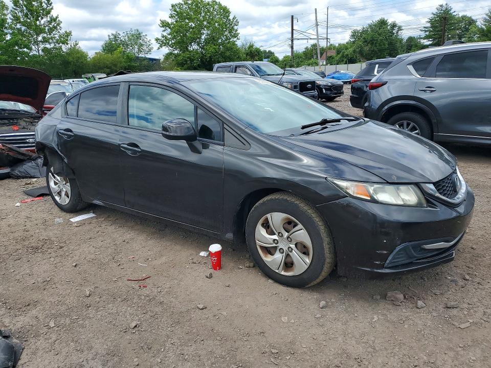 Photo 4 from auction – 2013 HONDA CIVIC with VIN 2HGFB2F57DH568090