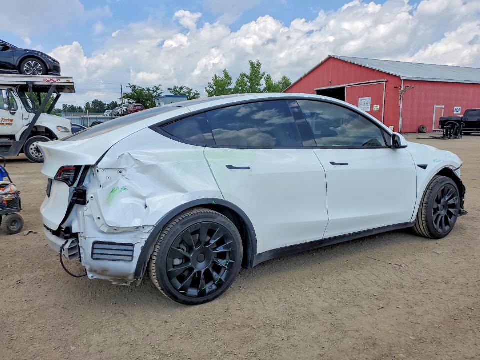 Photo 3 from auction – 2021 TESLA MODEL Y with VIN 5YJYGDED3MF114146