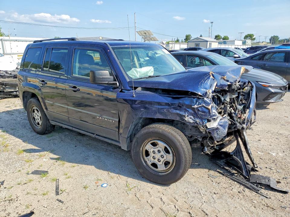 Photo 4 from auction – 2016 JEEP PATRIOT with VIN 1C4NJRBB6GD691754