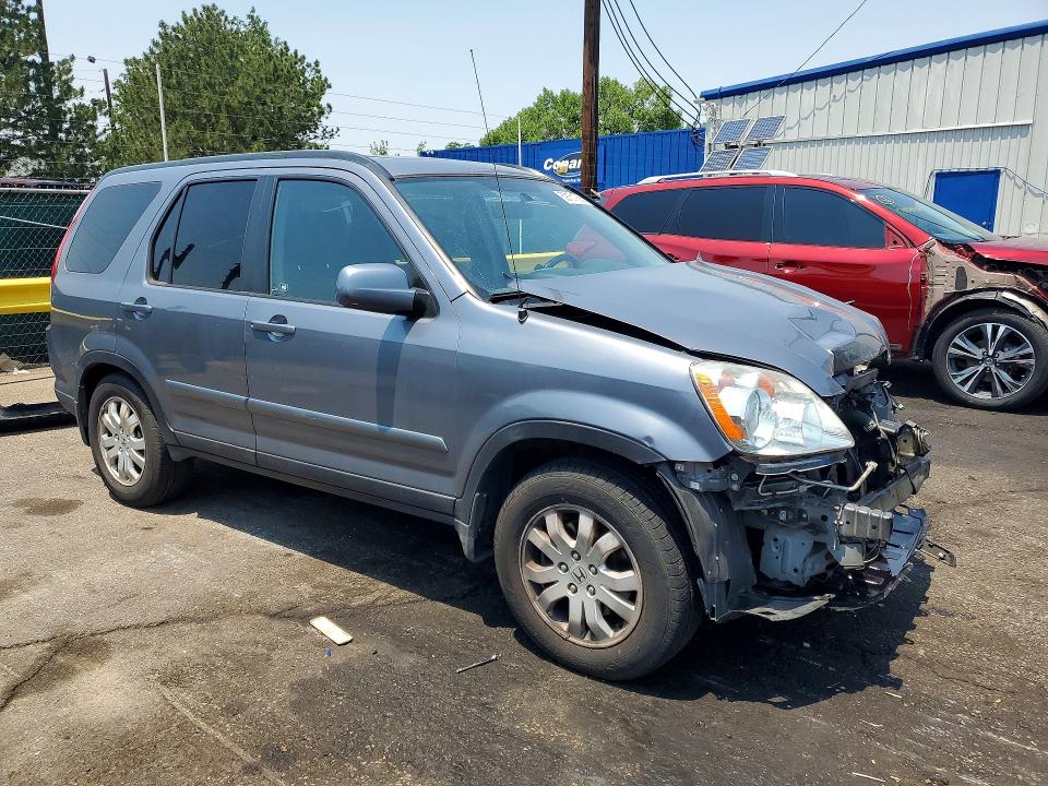 Photo 4 from auction – 2006 HONDA CR-V with VIN SHSRD78966U401532