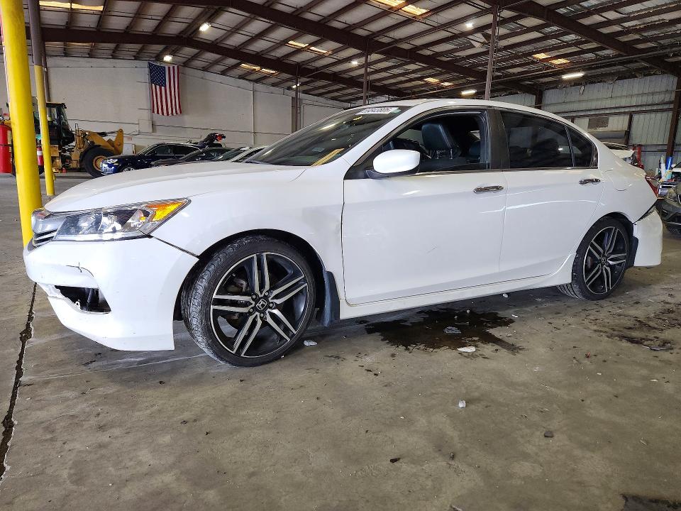 HONDA ACCORD 2016 with VIN 1HGCR2F56GA148886 - Photo from auction