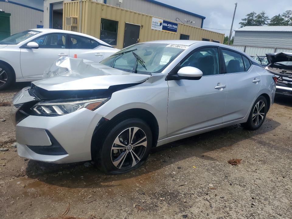 Photo 1 from auction – 2021 NISSAN SENTRA with VIN 3N1AB8CVXMY301281