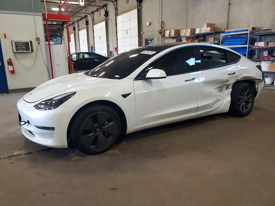 TESLA MODEL 3 2023 with VIN 5YJ3E1EA9PF580382 - Photo from auction