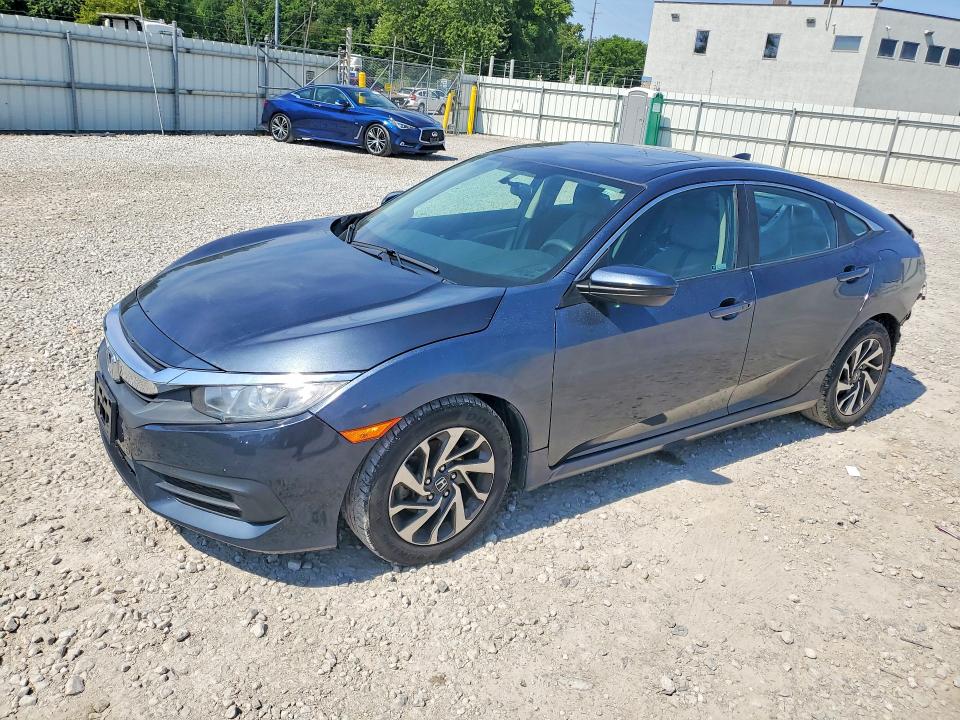 HONDA CIVIC 2018 with VIN 2HGFC2F75JH606457 - Photo from auction