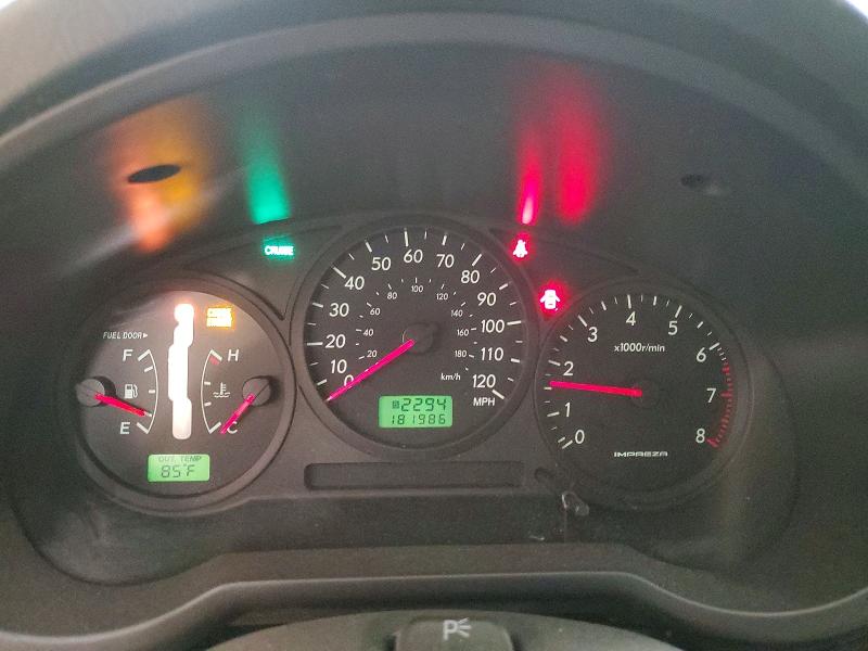 Photo 9 from auction – 2007 SUBARU IMPREZA with VIN JF1GG61617H808861