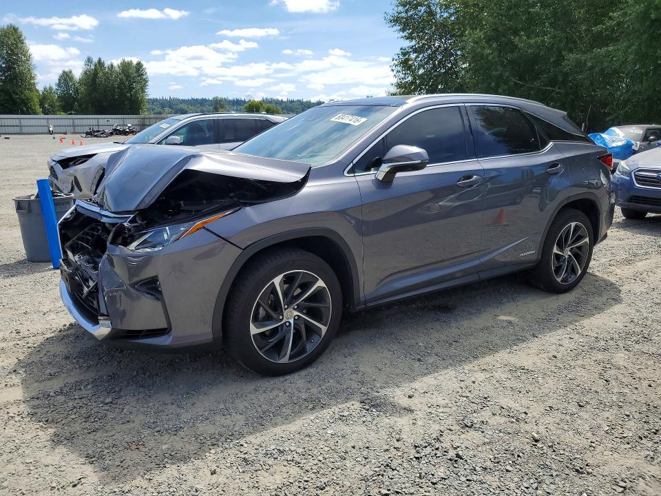LEXUS RX 450H 2016 with VIN 2T2BGMCA7GC002422 - Photo from auction