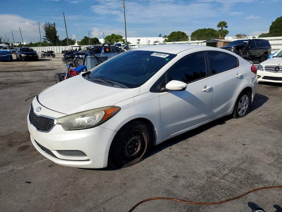 KIA FORTE 2014 with VIN KNAFK4A6XE5062253 - Photo from auction