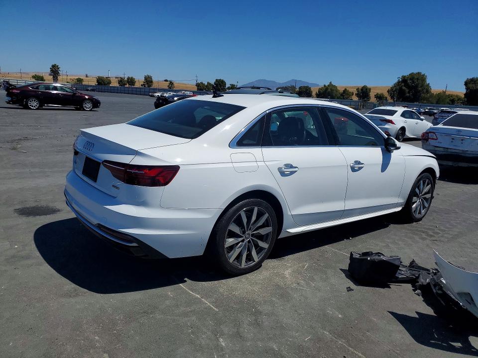 Photo 3 from auction – 2021 AUDI A4 with VIN WAUABAF49MN006075