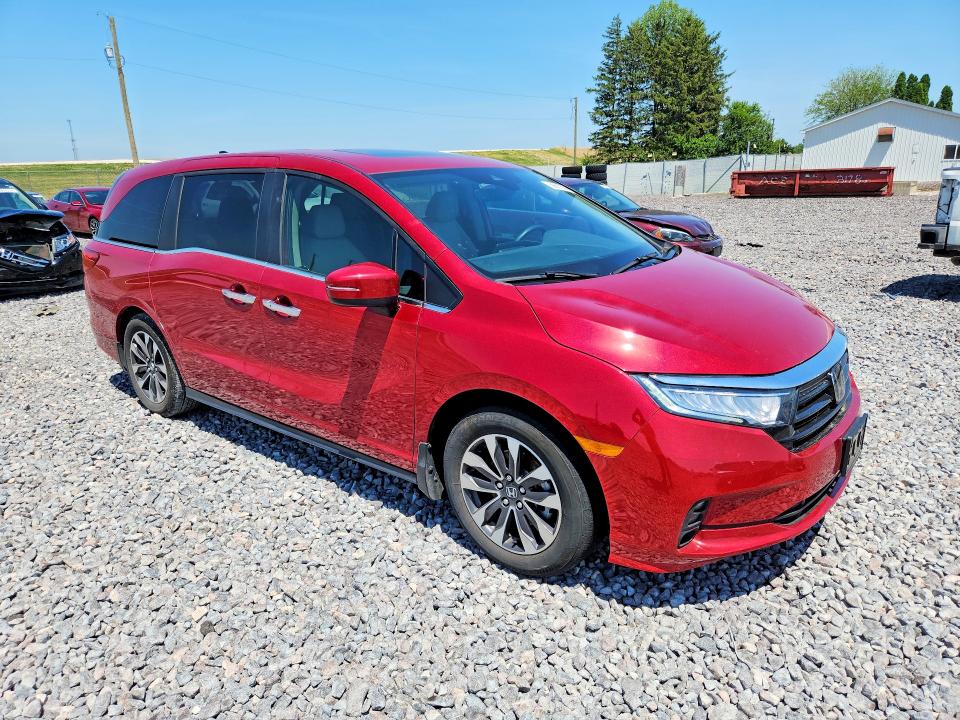 Photo 4 from auction – 2024 HONDA ODYSSEY with VIN 5FNRL6H63RB007159