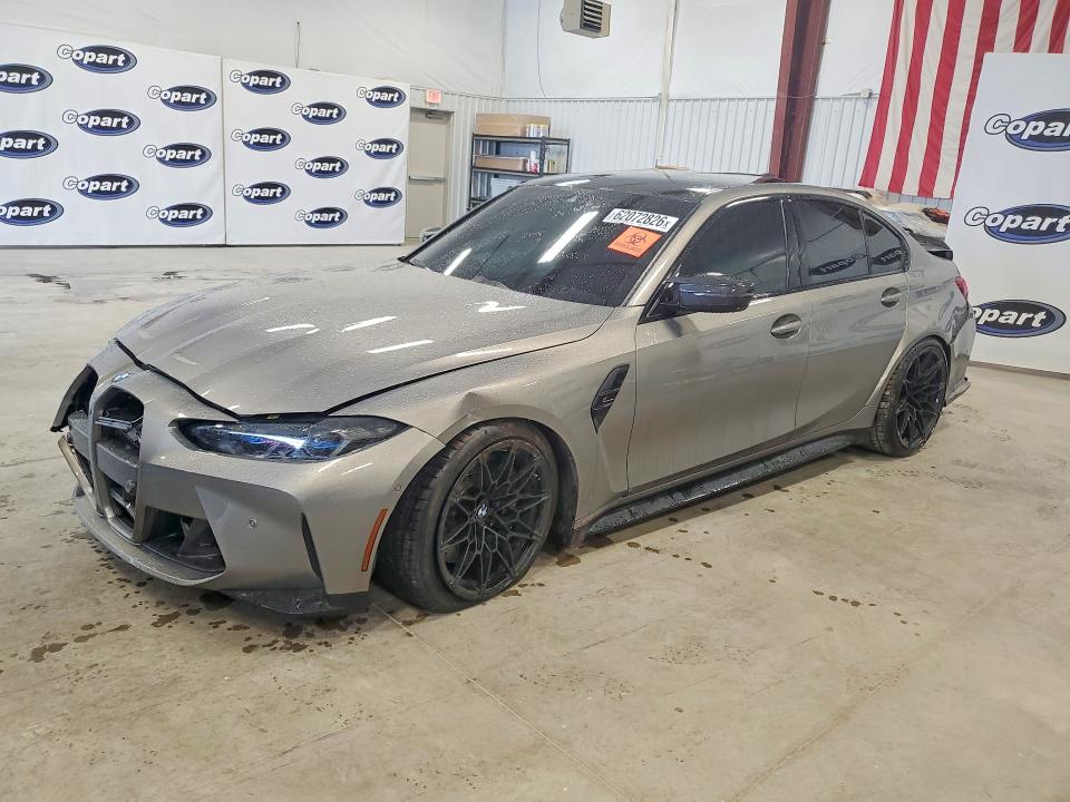 BMW M3 2021 with VIN WBS33AY04MFL40746 - Photo from auction