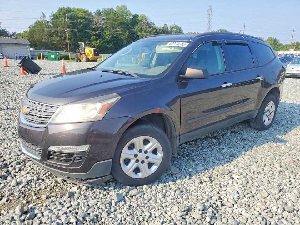 CHEVROLET TRAVERSE 2013 with VIN 1GNKRFED9DJ217860 - Photo from auction