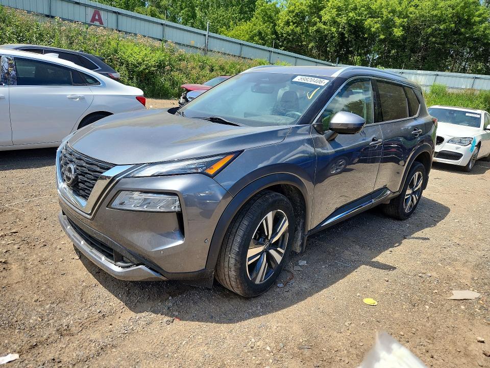 NISSAN ROGUE 2022 with VIN 5N1BT3CB6NC706339 - Photo from auction