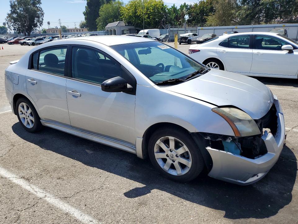 Photo 4 from auction – 2012 NISSAN SENTRA with VIN 3N1AB6AP1CL758632