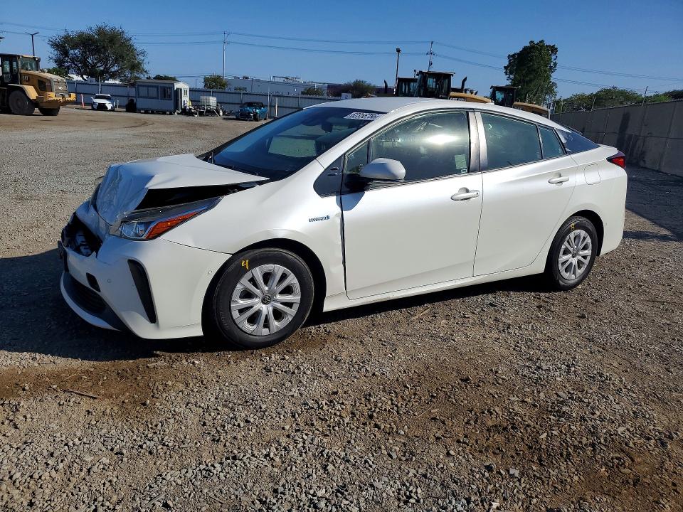 TOYOTA PRIUS 2019 with VIN JTDKARFU5K3082992 - Photo from auction