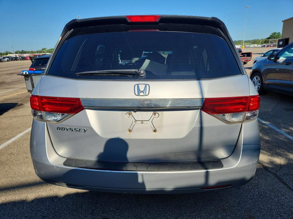 Photo 6 from auction – 2014 HONDA ODYSSEY with VIN 5FNRL5H21EB035592