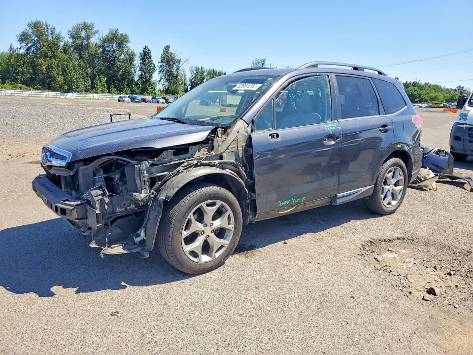 SUBARU FORESTER 2015 with VIN JF2SJAUC4FH553889 - Photo from auction