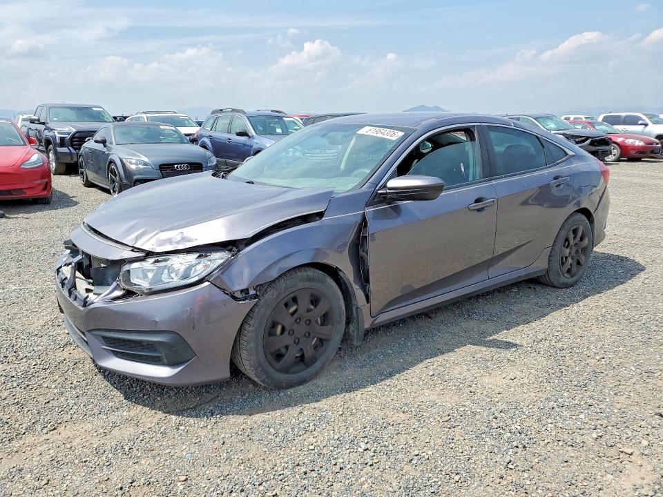 HONDA CIVIC 2016 with VIN 19XFC2F59GE020054 - Photo from auction