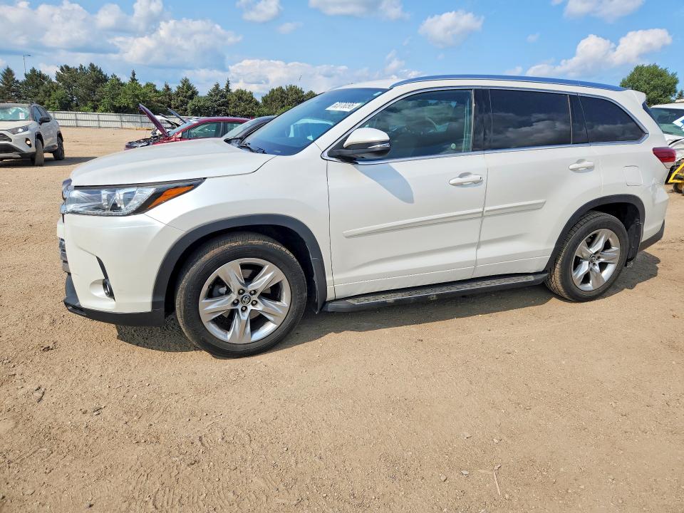 Photo 1 from auction – 2019 TOYOTA HIGHLANDER with VIN 5TDDZRFH3KS937336