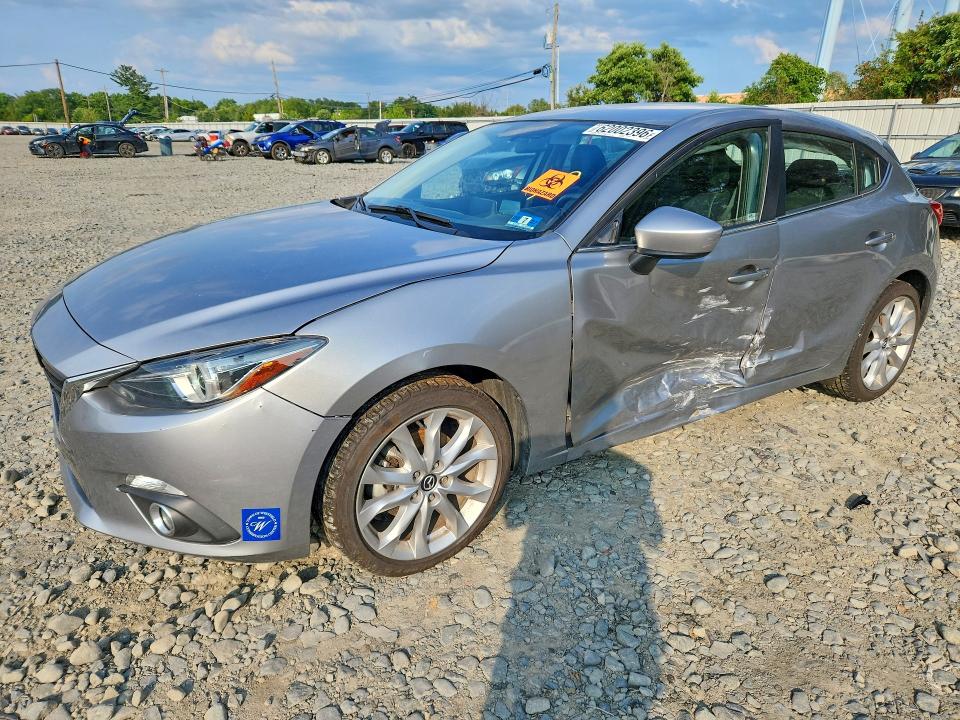 MAZDA 3 2014 with VIN JM1BM1L33E1199085 - Photo from auction