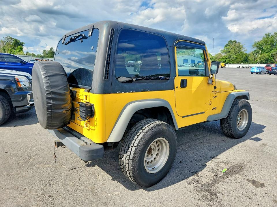Photo 3 from auction – 2000 JEEP WRANGLER / TJ with VIN 1J4FA49S5YP715646