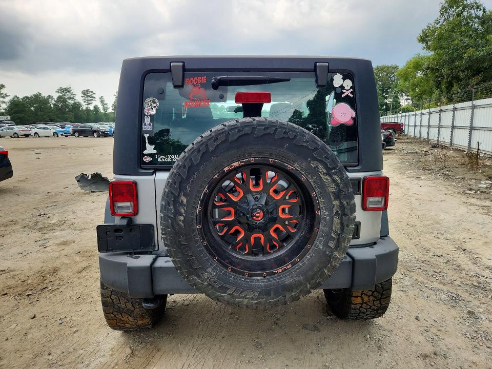 Photo 6 from auction – 2017 JEEP WRANGLER with VIN 1C4GJWAG8HL660968