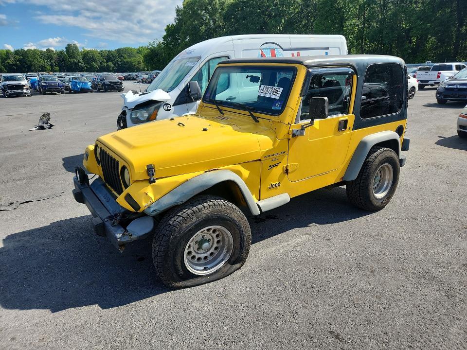 Photo 1 from auction – 2000 JEEP WRANGLER / TJ with VIN 1J4FA49S5YP715646