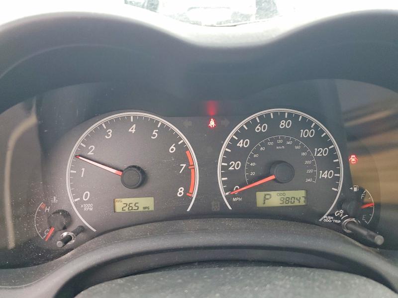 Photo 9 from auction – 2012 TOYOTA COROLLA with VIN 2T1BU4EE0CC826401