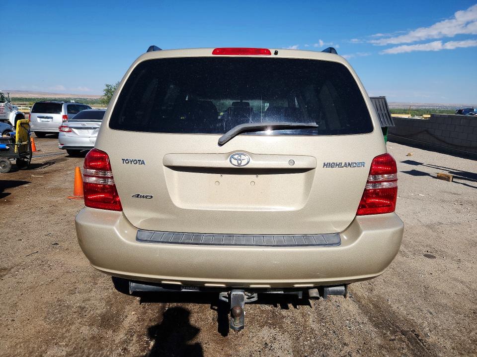 Photo 6 from auction – 2001 TOYOTA HIGHLANDER with VIN JTEHD21A910002210