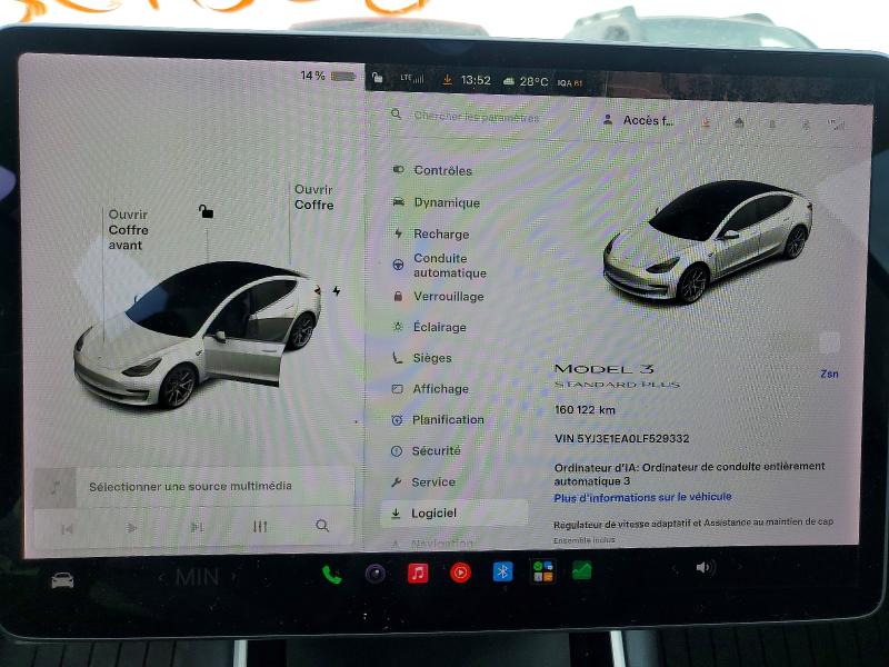 Photo 9 from auction – 2020 TESLA MODEL 3 with VIN 5YJ3E1EA0LF529332