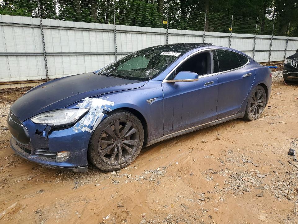 TESLA MODEL S 2015 with VIN 5YJSA1H29FF098361 - Photo from auction